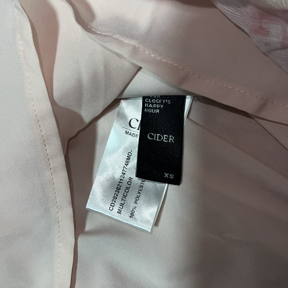 Cider Floral Fit and Flare Dress size XS NWOT - Picture 6 of 7